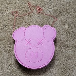 JS × shane Dawson collab pink pig sidebag